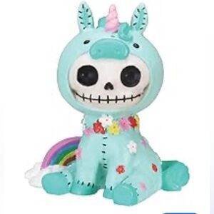 Unie Unicorn Furry Bones Figurine Display